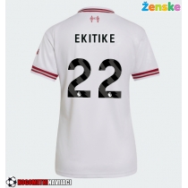 Ženske Nogometnih dresov Liverpool Hugo Ekitike #22 Gostujoči 2026-27 Kratki rokavi